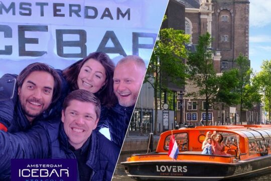 Xtracold Icebar Amsterdam & 1-Hour Canal Cruise