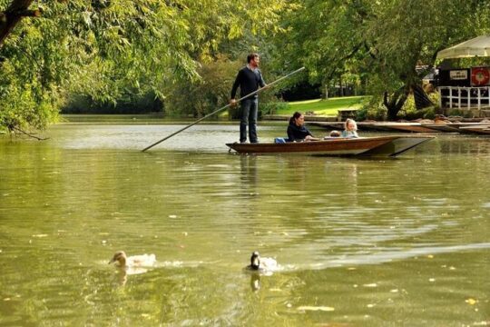 Oxford University Punting - River Guide - Oxbridge Tours
