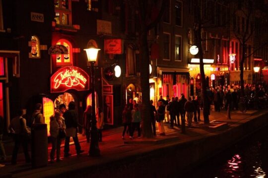 Self Audio Guided Tour in Red Light District of Amsterdam