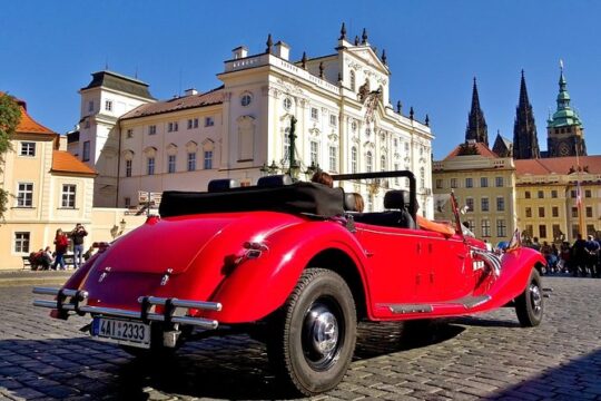 Small-Group Prague Sightseeing Tour by Vintage Car