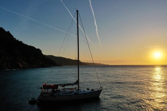 Private sunset in Ibiza