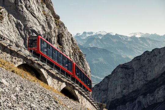 Mt Pilatus Self-Guided Round Trip from Lucerne
