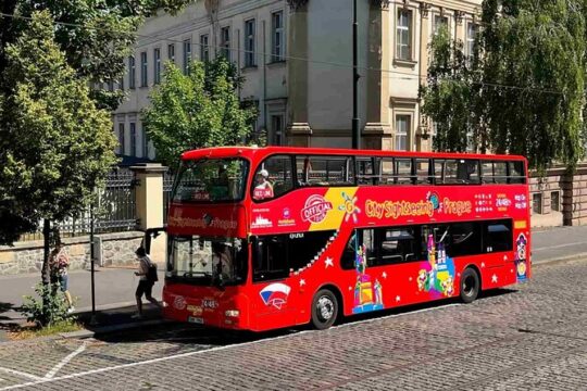 City Sightseeing Prague Hop-On Hop-Off Bus Tour & optional Boat Tour