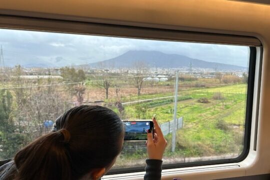 Pompeii & Herculaneum: High-speed Train from Rome + Pizza lunch