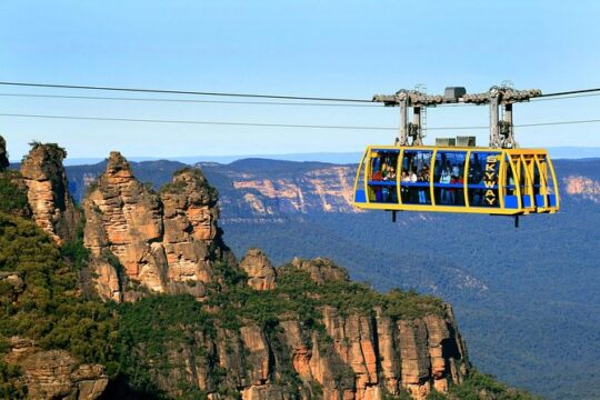 PRIVATE Blue Mountains Day Tour from Sydney with Wildlife Park and River Cruise