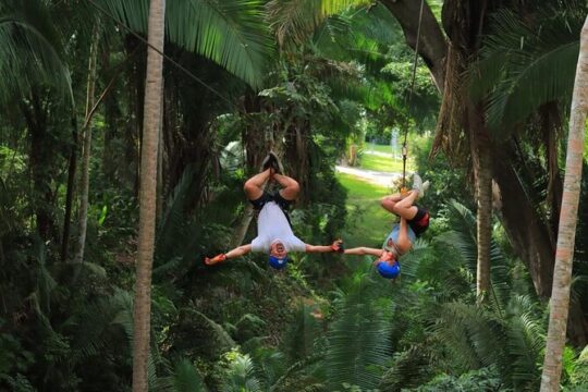 Snorkeling and ziplining in Puerto Vallarta